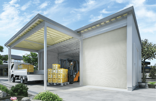 農機用のガレージを建てたい